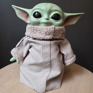 Star Wars Mandalorian The Child 11" Plush Baby Yoda Grogu Doll Mattel